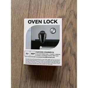 1 Pack Childproof Oven Door Lock, Oven Front Lock Easy to Install